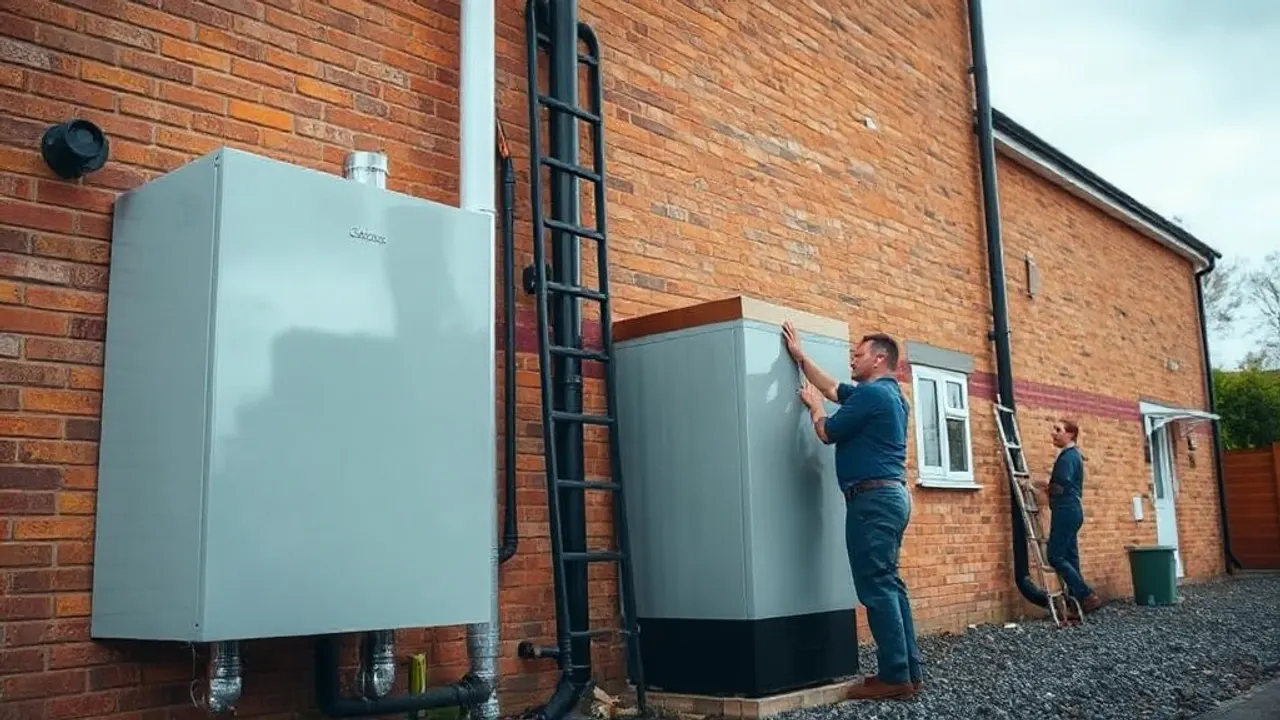 The building and ground relevant to Gas boiler replacement in Burton-on-Trent